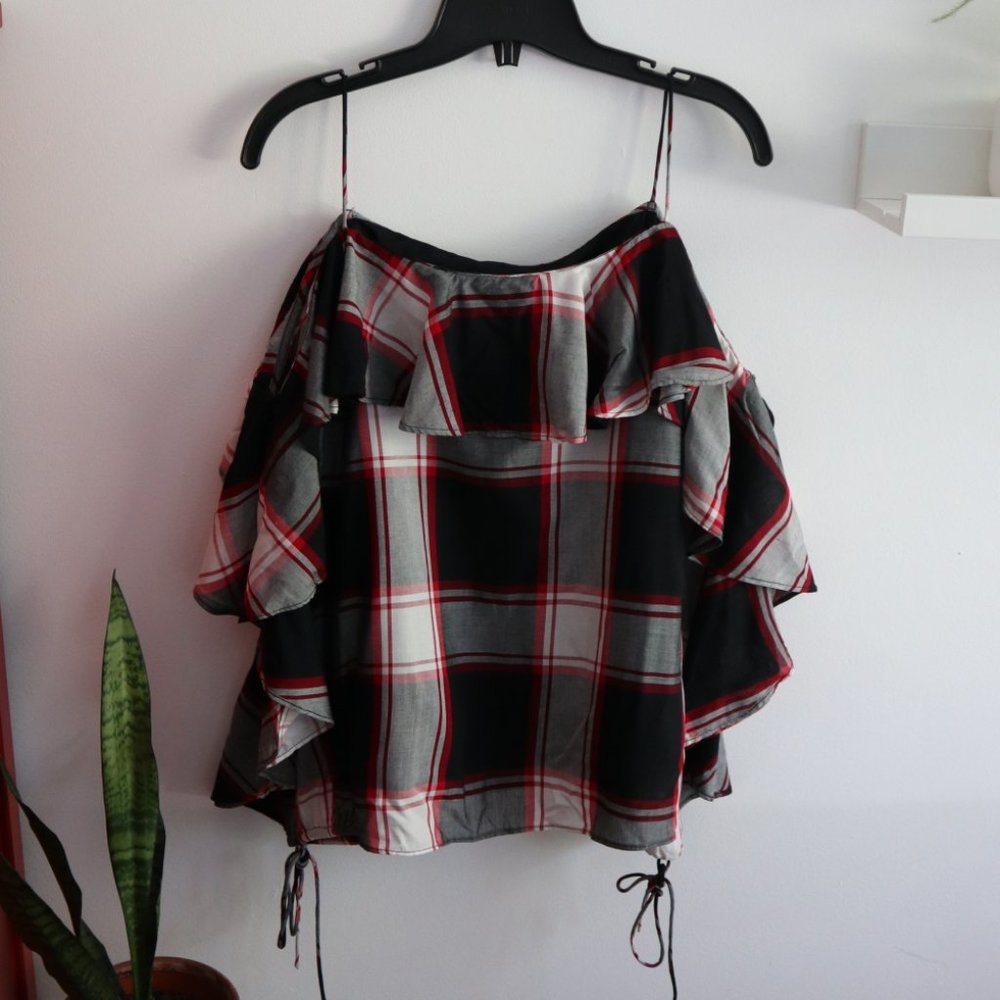 LOFT Cold Shoulder Top - Picture 2 of 8